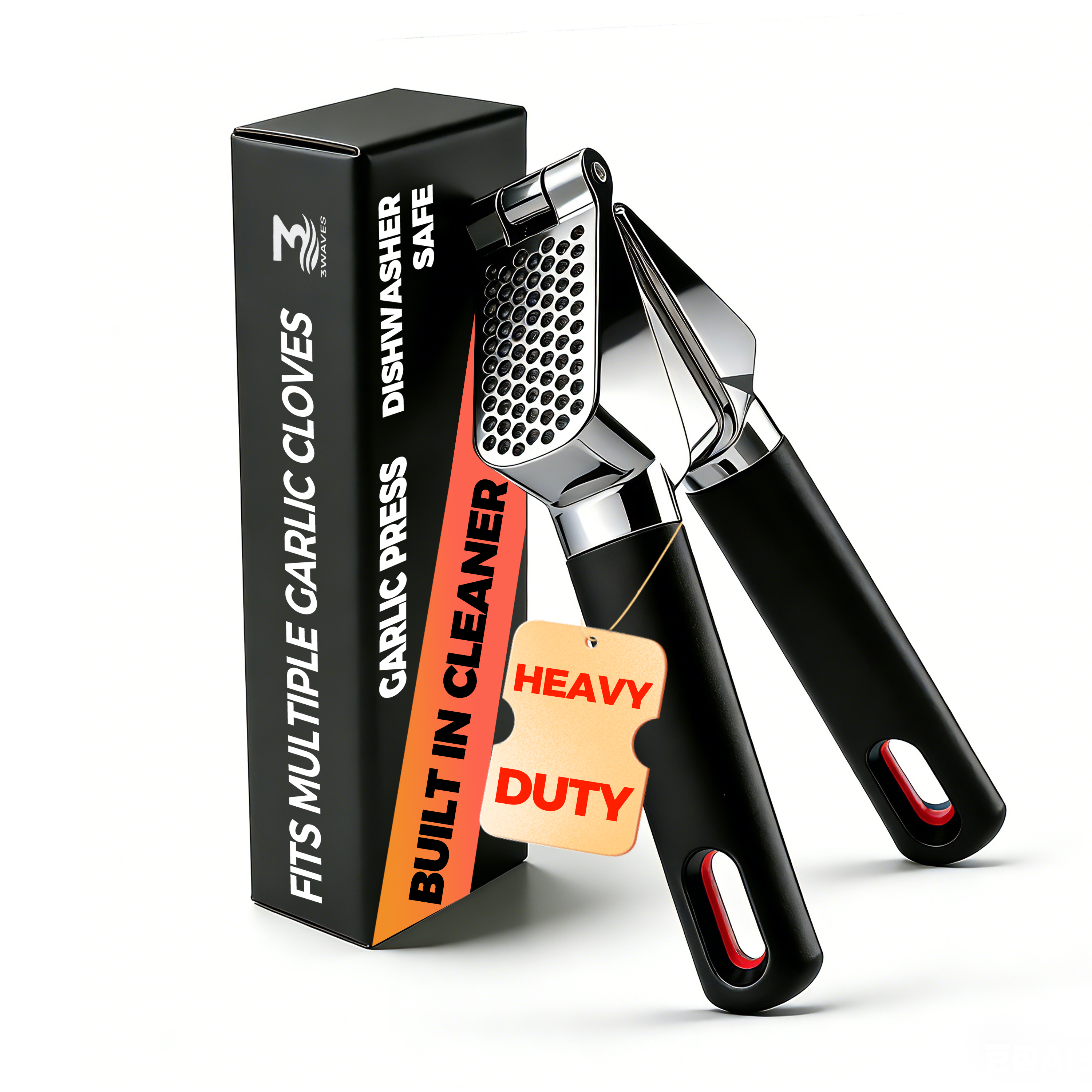 3WAVES Garlic Press product view